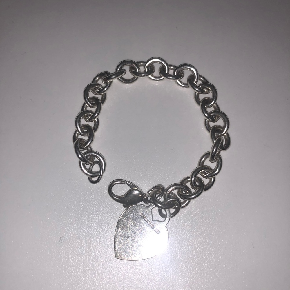 Tiffany & Co. Heart Tag Charm Bracelet
